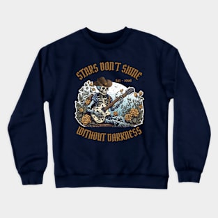 Skull Guitar Crewneck Sweatshirt